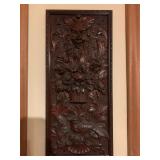 Hand Carved Wall Plaque 