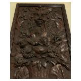 Hand Carved Wall Plaque 