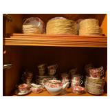 Royal Albert Old English Rose, BOTH Shelves 