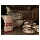 Carrolls Cigarettes Pitcher, Richard Briggs Demitasse 