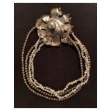 Artisan Jewelry with Sterling and Pears 