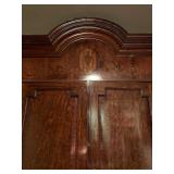 Marquetry Inlaid Three Section Wardrobe 