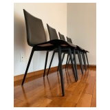 Room and Boad Hirsch Leather Dining Chairs, Set of Four. Find the FULL LISTING, Prices and MAKE AN O