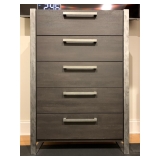 Modern Chest of Drawers with Brushed Steel Frame. Find the FULL LISTING, Prices and MAKE AN OFFER, o