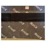 SHOP NOW @ HuntEstateSales.com! Knoll Furniture Two Seat Nubuck Leather Sofa