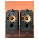 SHOP NOW @ HuntEstateSales.com! B&W CDM 1 Bookshelf Speakers, Pair