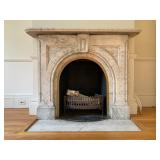 Late 19th Century Marble Mantel Surround