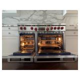 Wolf 48″ Dual Fuel Professional Range with Six (6) Burners and Infrared Griddle, Model # DF486G
