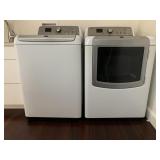 Maytag Bravos XL Series Top Loading Washing Machine, Model # MVWB980BW0, and Maytag Bravos XL Dryer,