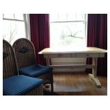 rattan chairs, william hodgins custom made desk