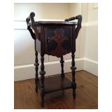 copper lined smoking stand