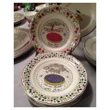 gien fruit plates