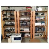 home electronics and stereo components 