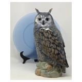 Royal Copenhagen Long Eared Horned Owl Porcelain Figure 