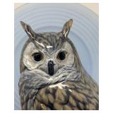 Royal Copenhagen Long Eared Horned Owl Porcelain Figure 