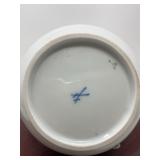 Meissen Porcelain Ming Dragon Pattern Coffee Set in Red, Twenty-One Piece Set