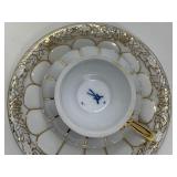 Meissen Porcelain X Form Espresso Cup Set