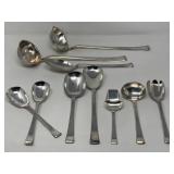 Bertel Gardberg, Scandinavian, 800 Silver Flatware  142 Piece Set, Service for Twelve (12) Plus Serv