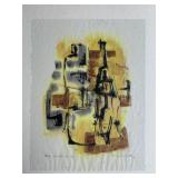 Framed Watercolor by Rudolf Vombek (Slovenian, 1930-2008), Watercolor, Signed, 2/25.5.59, May 25, 19