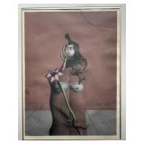 Framed Print, Flora by Paul Wunderlich (German, 1927-2010), Color Lithograph, 1971