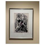 King and Demagogue by Max Beckmann (German, 1884-1950), Print 