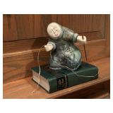 Inuit Hunting Figure by Ronald Pete Komok, Sculpture