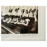 Dancers On Piano by Ann Chernow (American, b 1936) Print