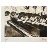 Dancers On Piano by Ann Chernow (American, b 1936) Print
