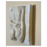 Gazing Woman by George Segal (American, 1924-2000) Relief