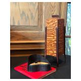 Hamilton Roberts Lacewood and Rosewood Box on Stilts 