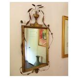 Antique Gilded Mirror