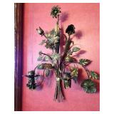 Floral Sconce late 1800