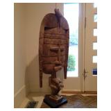 Large African Wood Carvin
