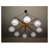 Luxus Uno and Osten Kristiansson Chandelier 