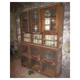 Antique Tobacciana Cigarette Sales Display Case  