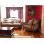 Hollywood Regency Style Couch, Love Seat and Chair