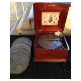 Regina Music Box with 12" disks