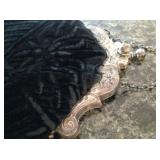 Sterling Handle Victorian Purse