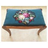 Embroidered Bench