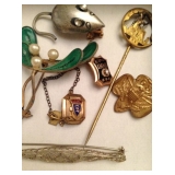 Gold and Silver Pins