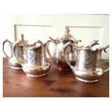 Silver Plate Tea Set