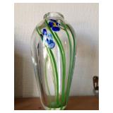 Hand Painted, Signed Vase