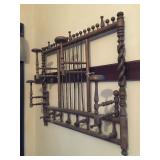 Stick and Ball Hat Rack
