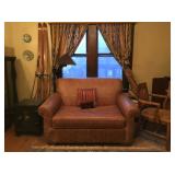 Leather Sleeper Sofa