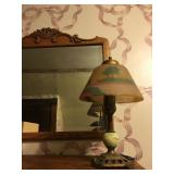 Reverse Painted Lamp