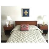 John Stuart Walnut Bedroom Set