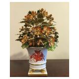 Herrend Vase and Flowers