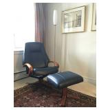 Thomasville Chairs, Pair w/ Ottoman