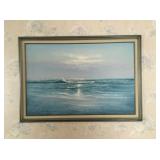 Ocean Oil Painting 
