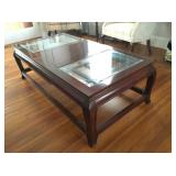 Glass Top Coffee Table 
